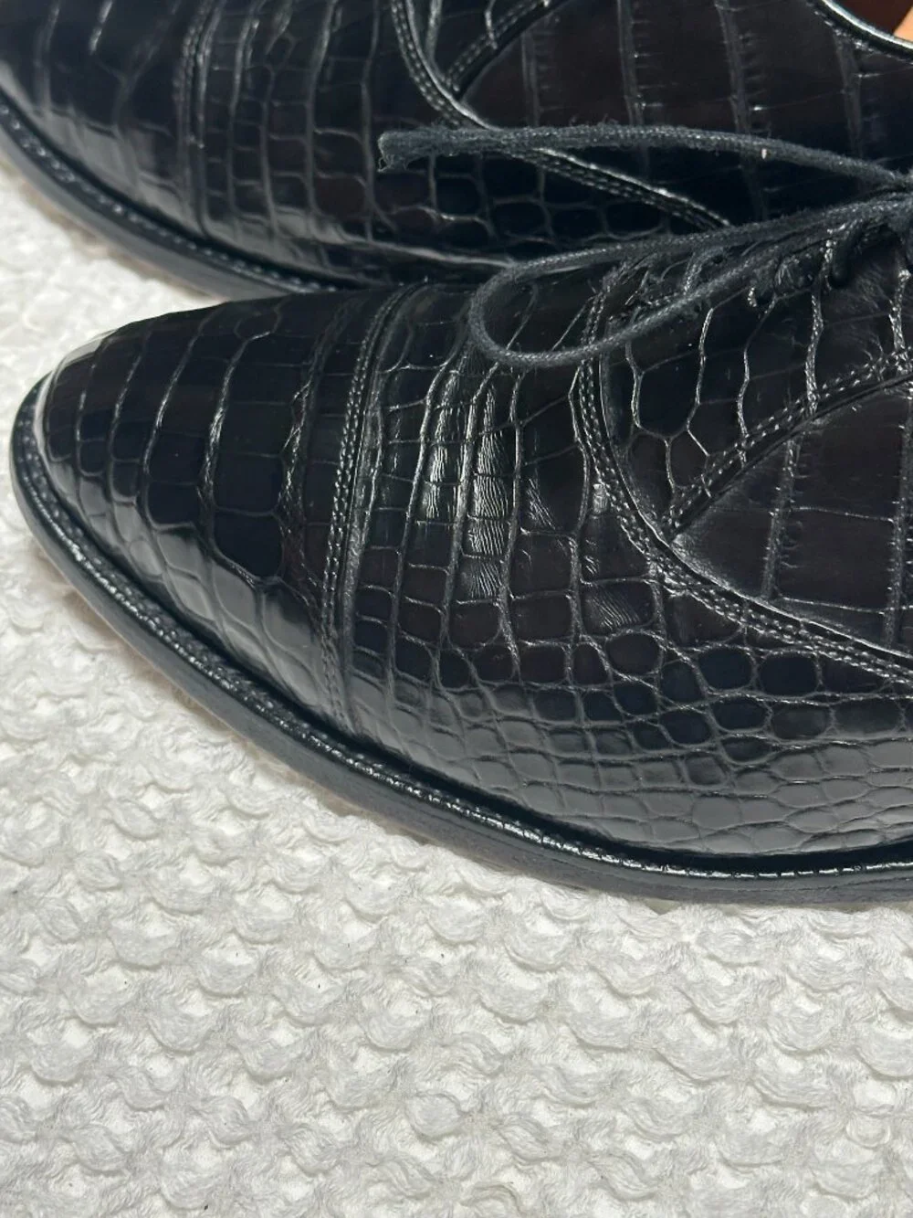 Allen Edmonds Special Addition Authentic Alligator Dress Shoes